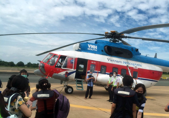 Đề nghị hỗ trợ máy bay trực thăng chở hội đồng coi thi tốt nghiệp THPT ra Côn Đảo